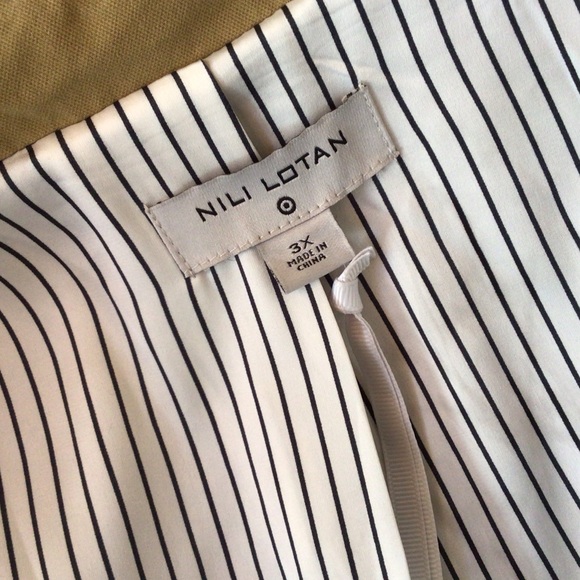 Women’s Pleated Back Trench Coat Nili Lotan x Target Khaki 3X - Picture 7 of 8